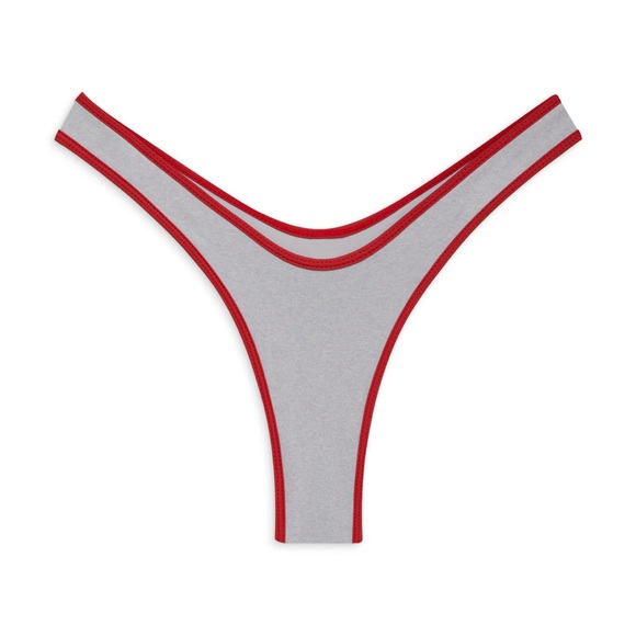 Frankies Bikinis FULL MOON MICRO Bikini Bottom - Cherry Mint - Picture 7 of 12